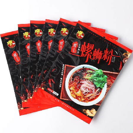 螺螄粉食品包裝袋食品袋休閑零食袋防潮密封自立自封袋來圖來樣