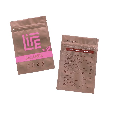 現(xiàn)貨批發(fā)食品包裝啞光半透明護(hù)膚品拉骨袋磨砂袋拉鏈自立