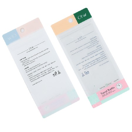 廠家直供非透明自立自封袋護膚品塑封袋日用品包裝拉鏈袋來圖來樣