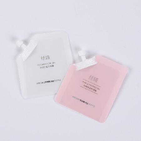 廠家彩色印刷洗護用品包裝袋乳液分裝袋試用裝小樣吸嘴袋面膜精華