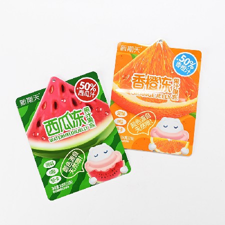 果凍食品包裝袋pet塑料薄膜袋來圖來樣彩色印刷食品包裝袋批發(fā)