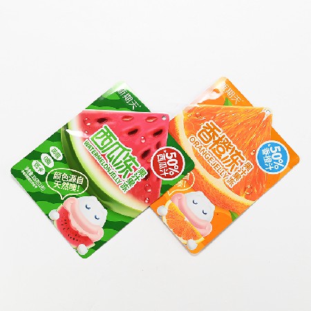 果凍食品包裝袋pet塑料薄膜袋來圖來樣彩色印刷食品包裝袋批發(fā)